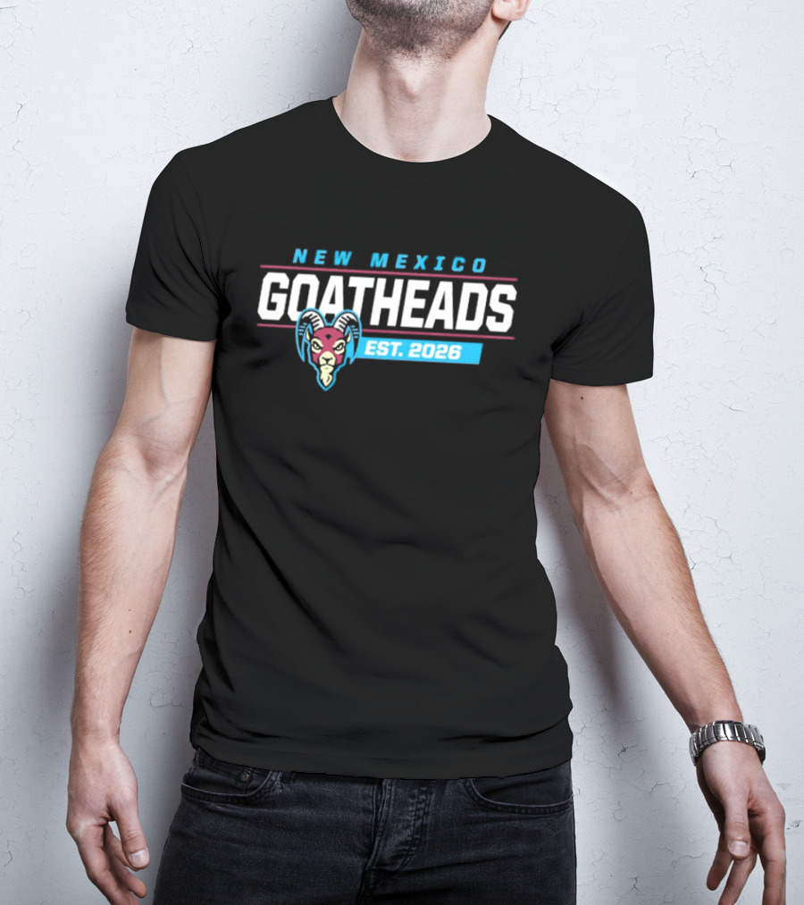 New Mexico Goatheads Est 2026 Ram T-Shirt