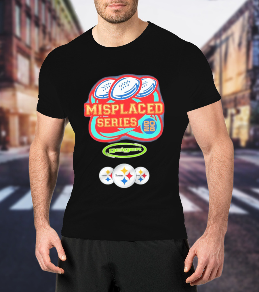 Steelers Misplaced Series 2026 Geiger T-Shirt