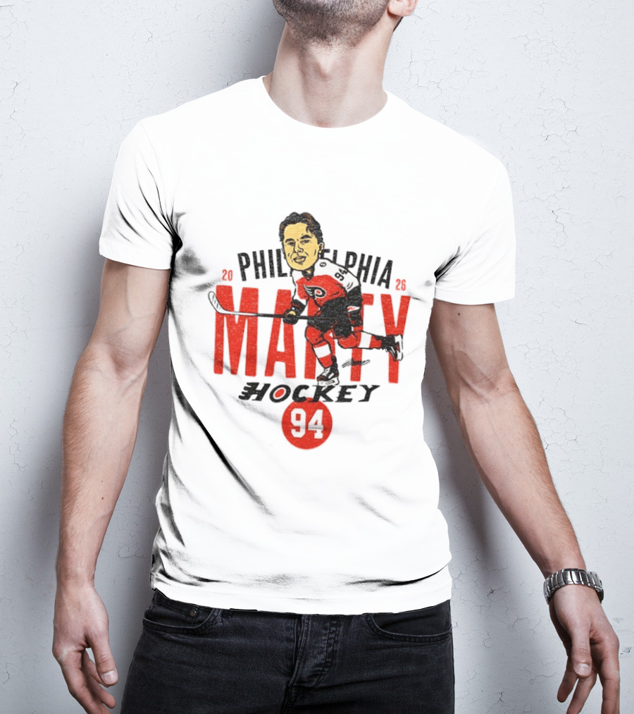 Philadelphia Hockey Porter Martone 94 NHL T-Shirt