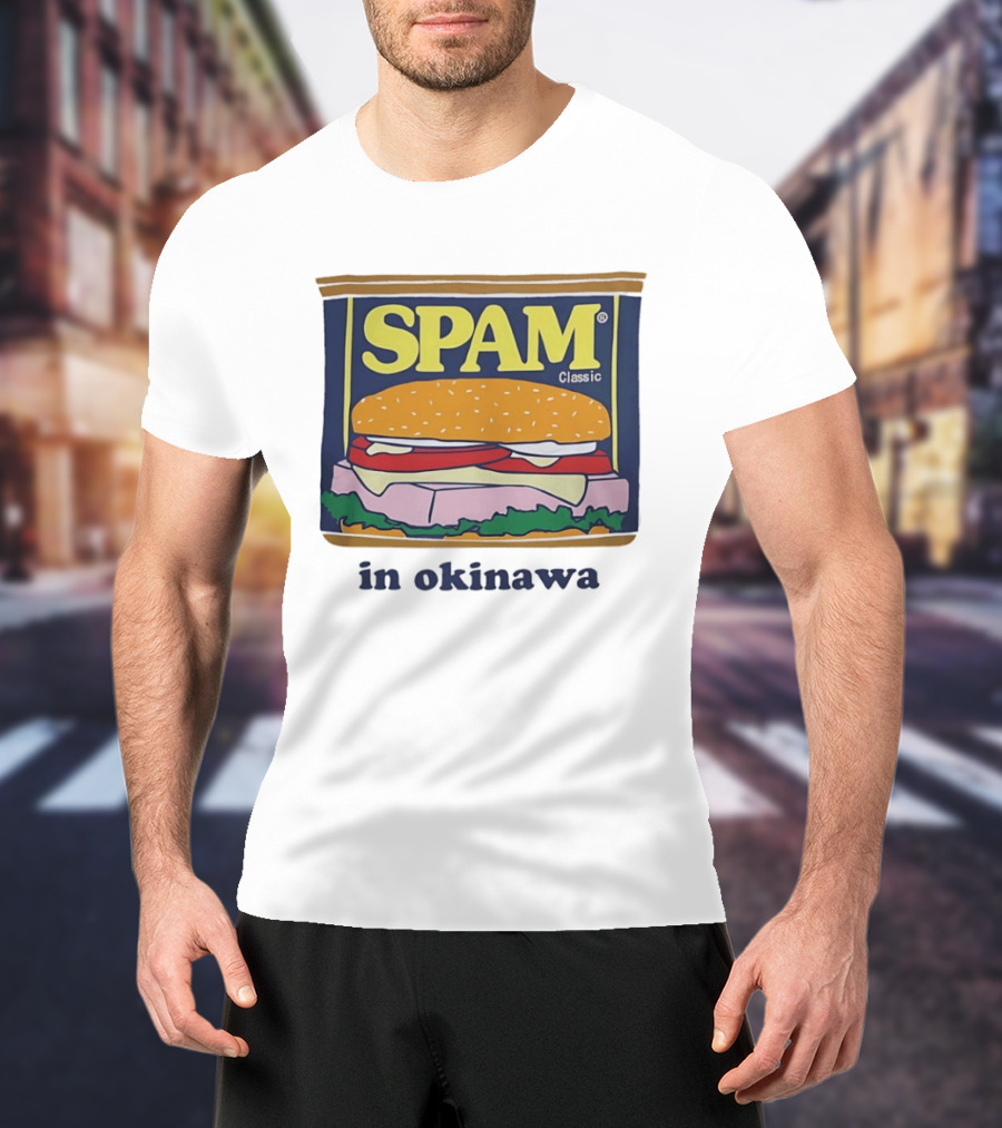 Hamburger Spam Classic In Okinawa T-Shirt