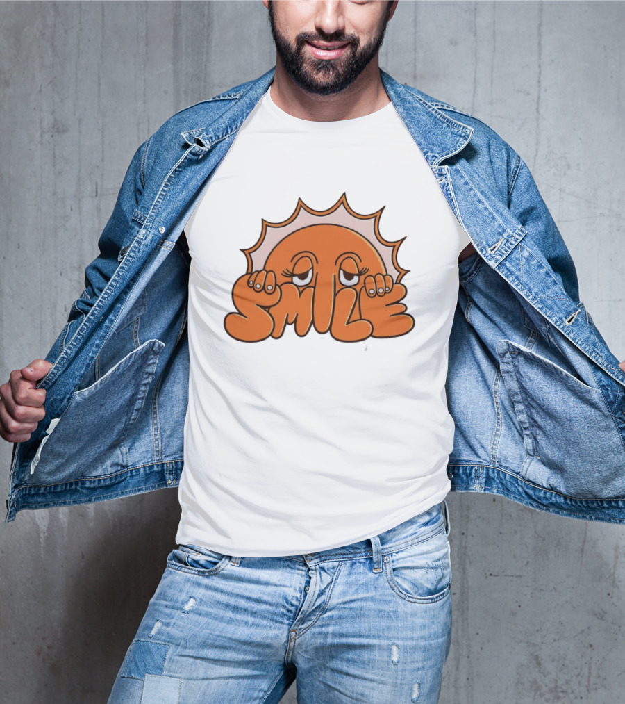 Smile Big Bud Press 5th Anniversary Sun T-Shirt