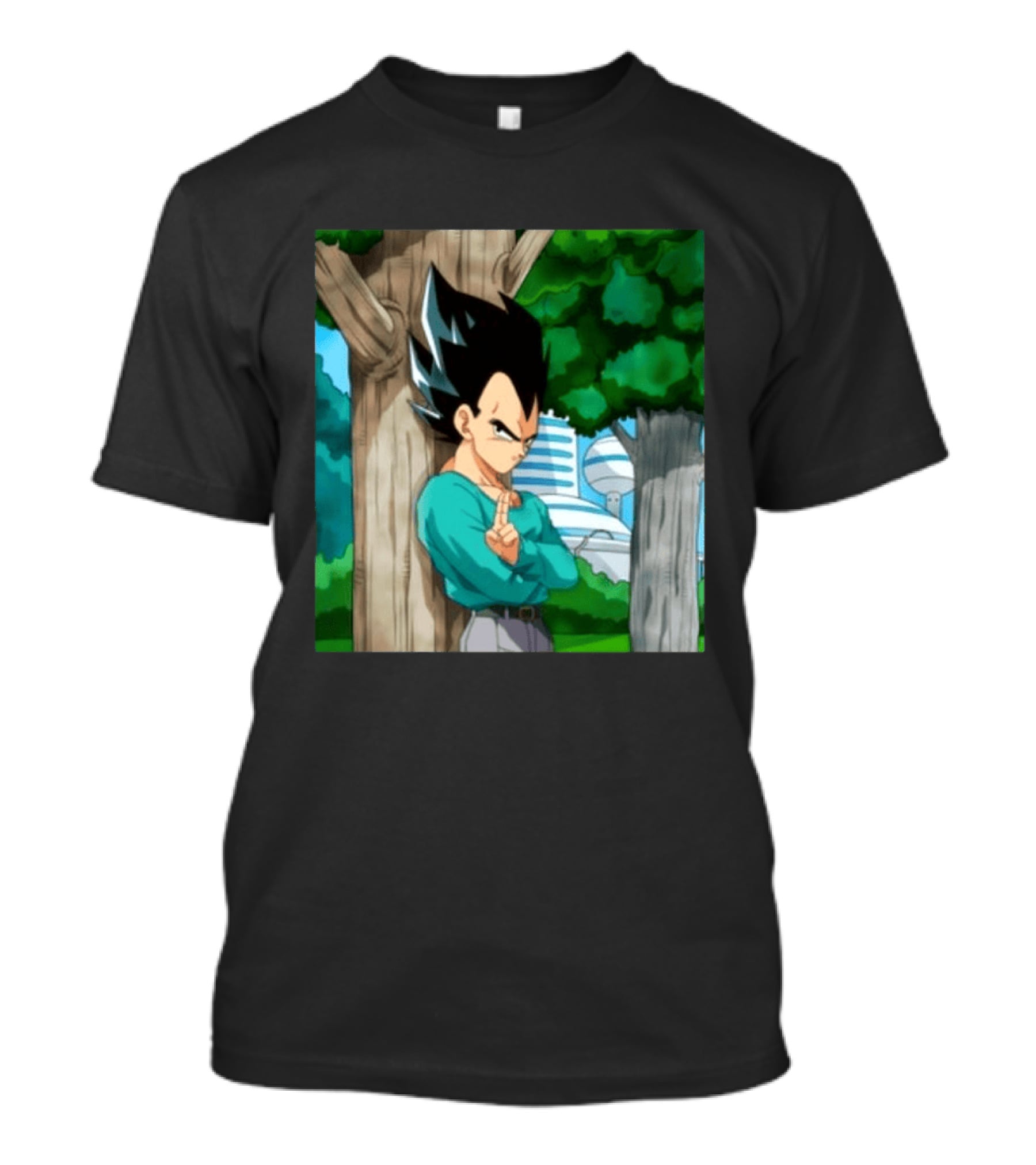 Dragon Ball Z Vegeta Farewell Scene Anime T-Shirt