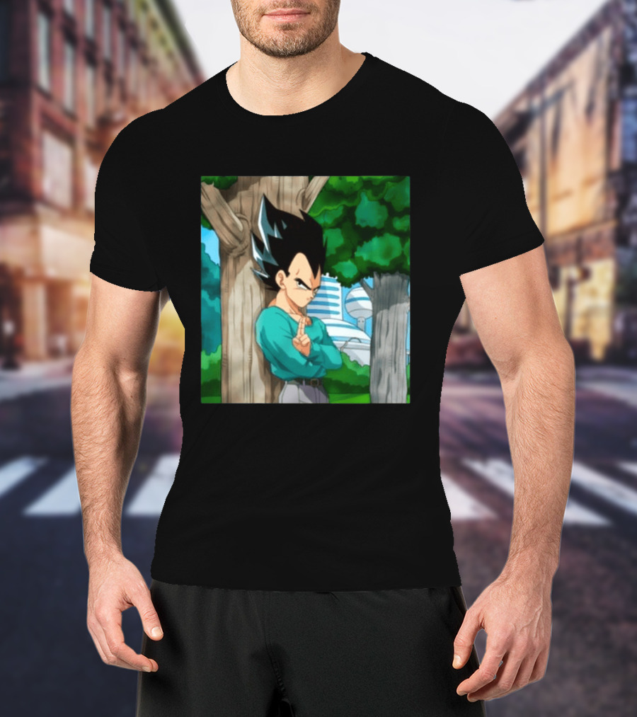 Dragon Ball Z Vegeta Farewell Scene Anime T-Shirt