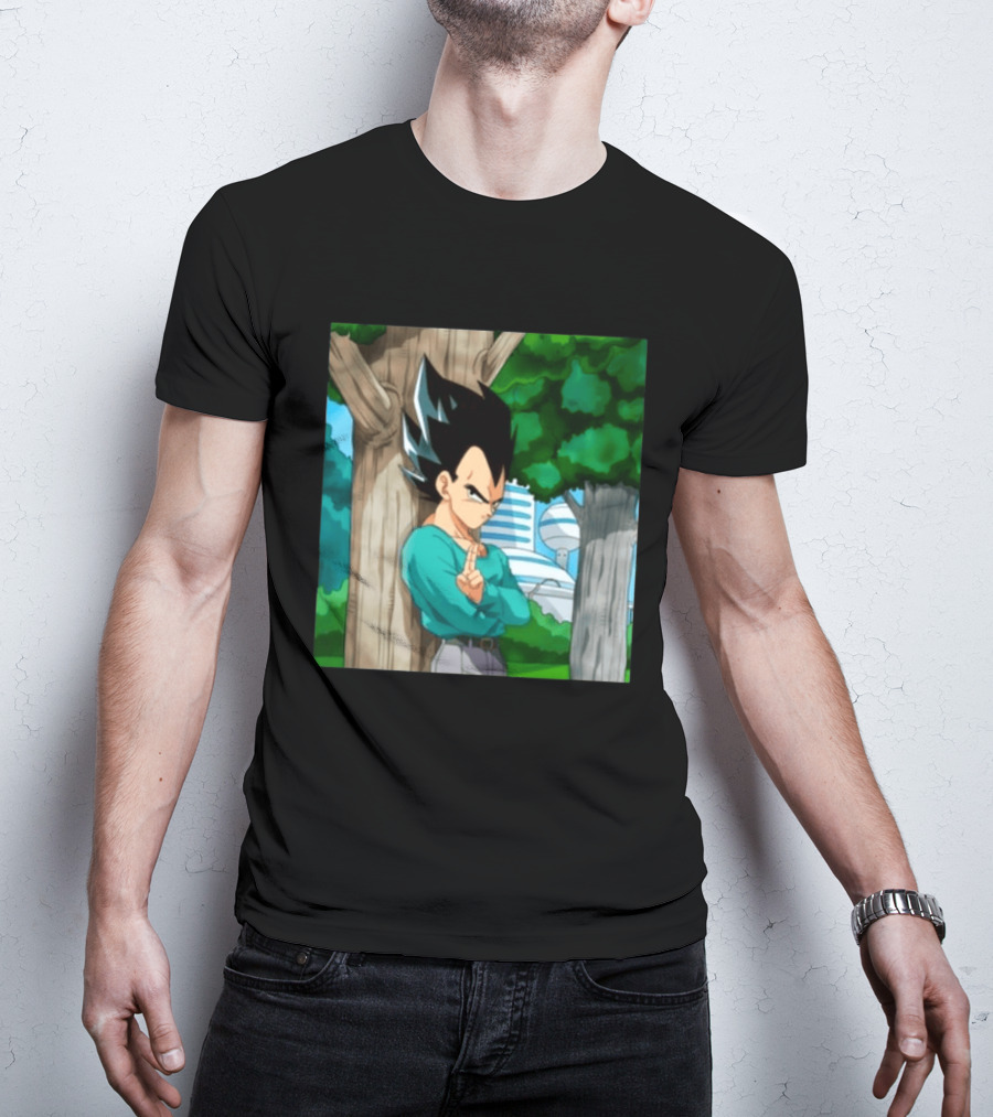 Dragon Ball Z Vegeta Farewell Scene Anime T-Shirt