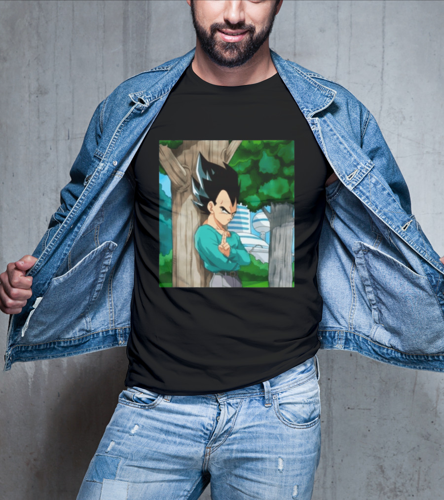 Dragon Ball Z Vegeta Farewell Scene Anime T-Shirt