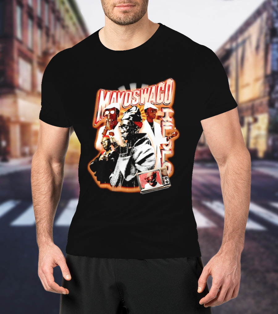 Mavoswago Klolo Retro TV Hip Hop T-Shirt