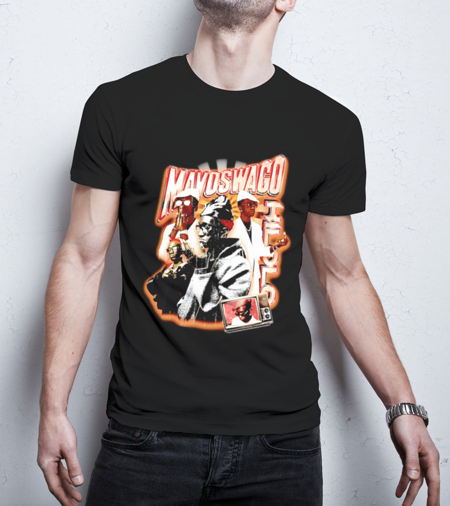 Mavoswago Klolo Retro TV Hip Hop T-Shirt