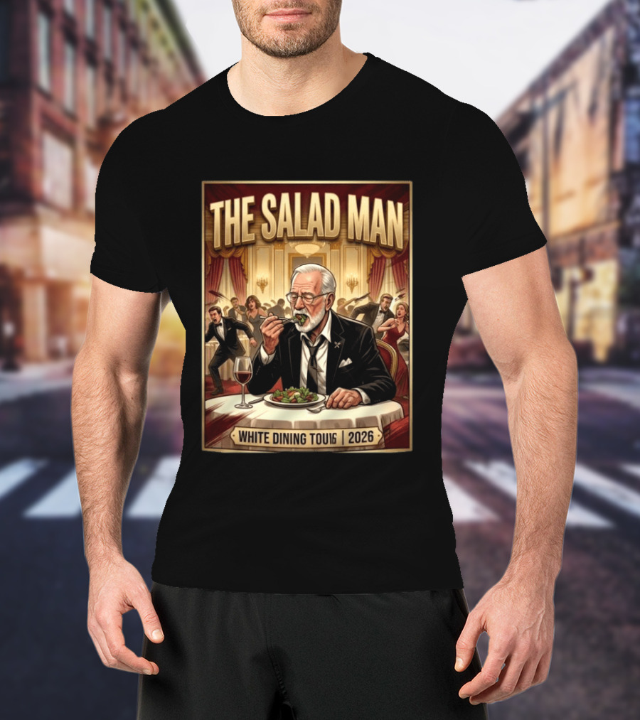 The Salad Man White Dining Tour 2026 T-Shirt
