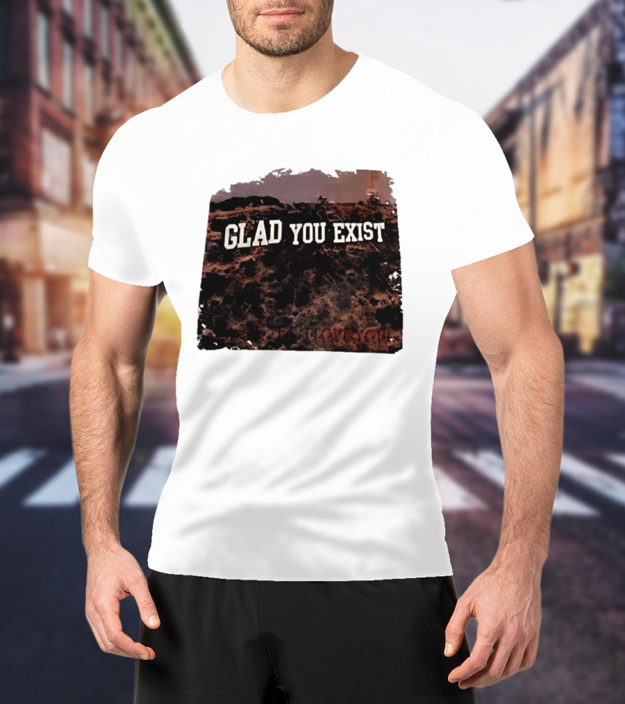 Brandy Melville Glad You Exist Pajama Party Collection T-Shirt