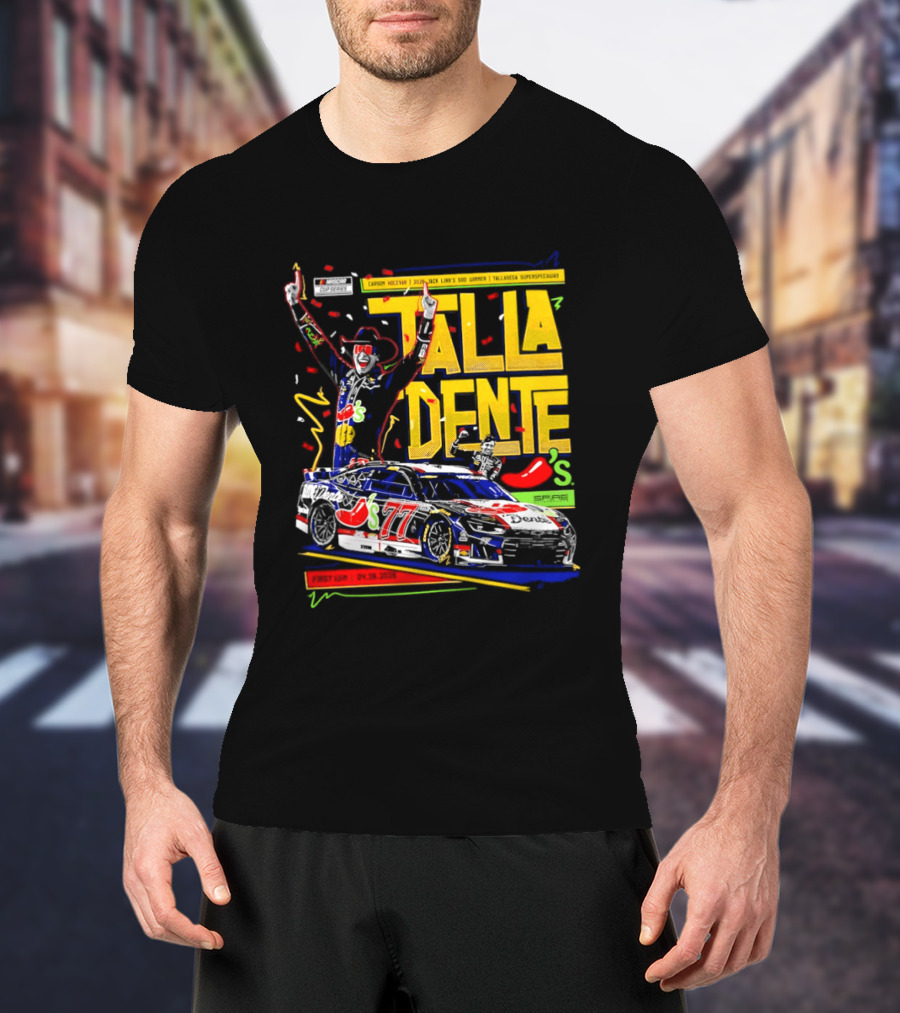 Carson Hocevar Talladega Superspeedway Victory Celebration $77 Jack Link's NASCAR Cup Series T-Shirt