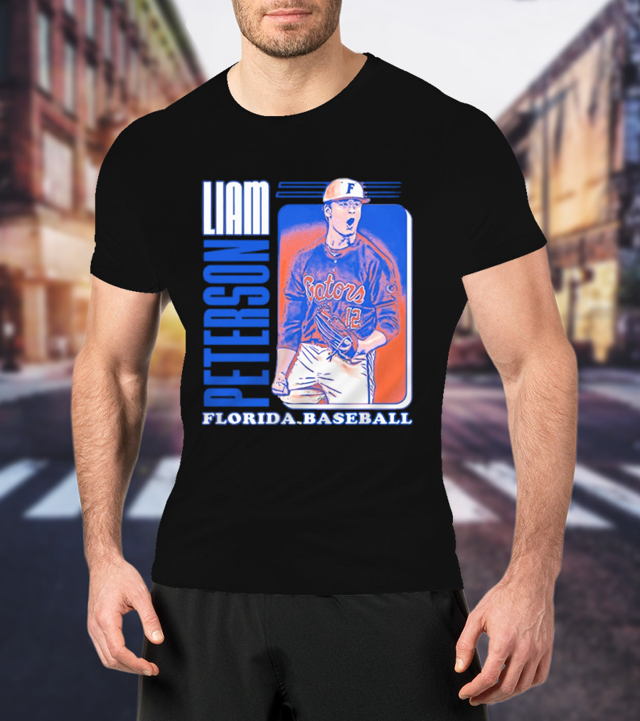 Liam Peterson Florida Gators Baseball Player T-Shirt