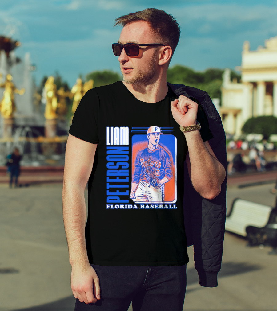 Liam Peterson Florida Gators Baseball Player T-Shirt