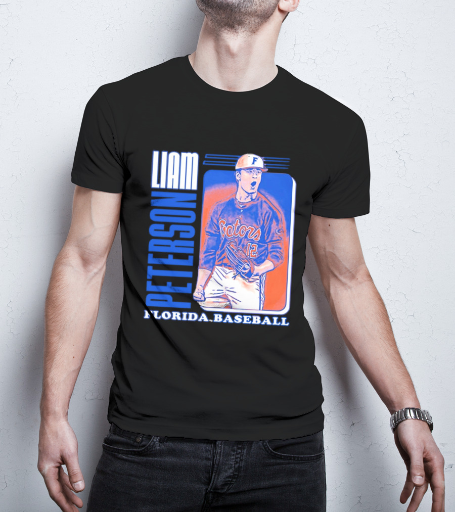 Liam Peterson Florida Gators Baseball Player T-Shirt