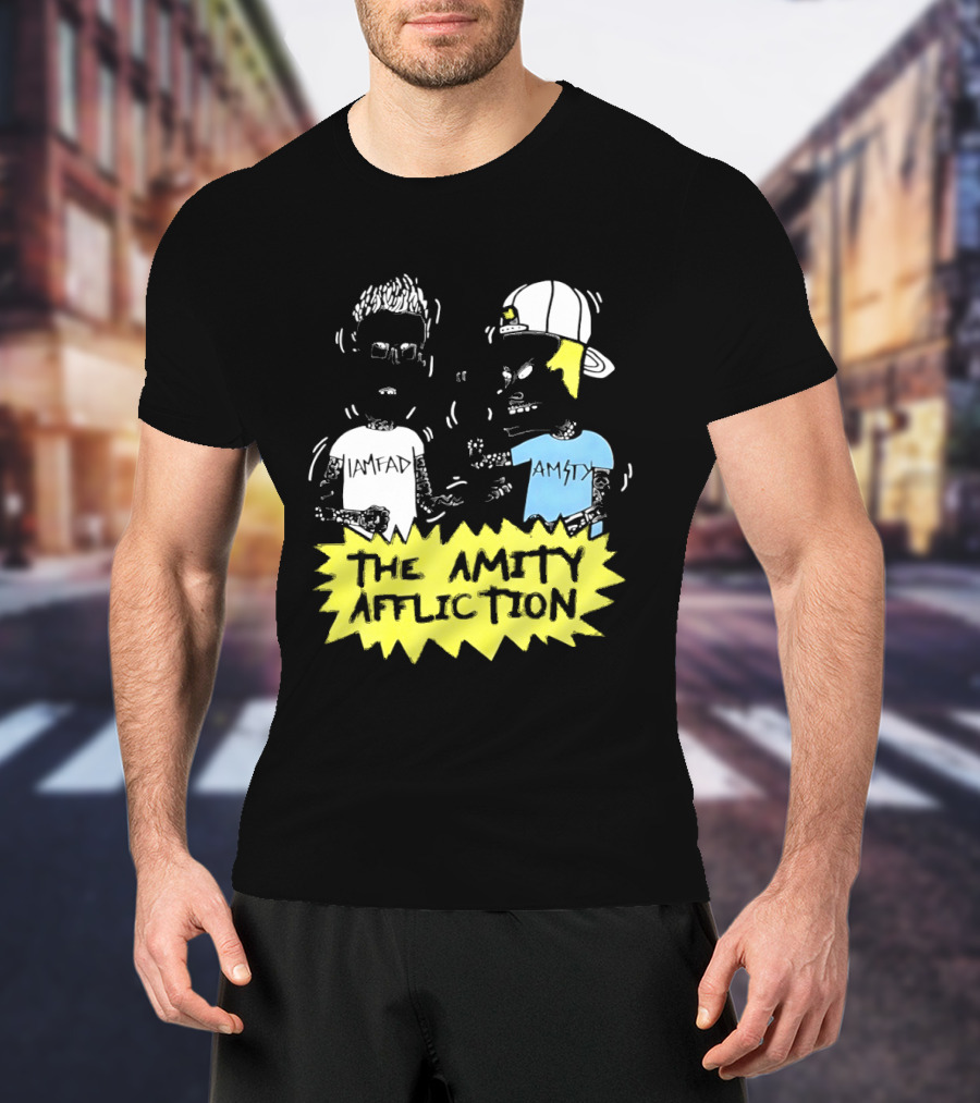 The Amity Affliction Beavis Butt Head T-Shirt