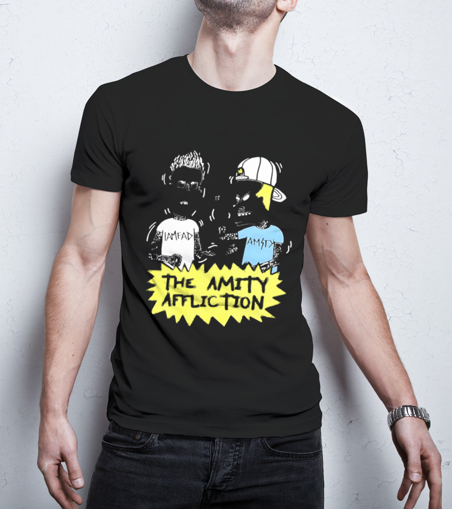 The Amity Affliction Beavis Butt Head T-Shirt