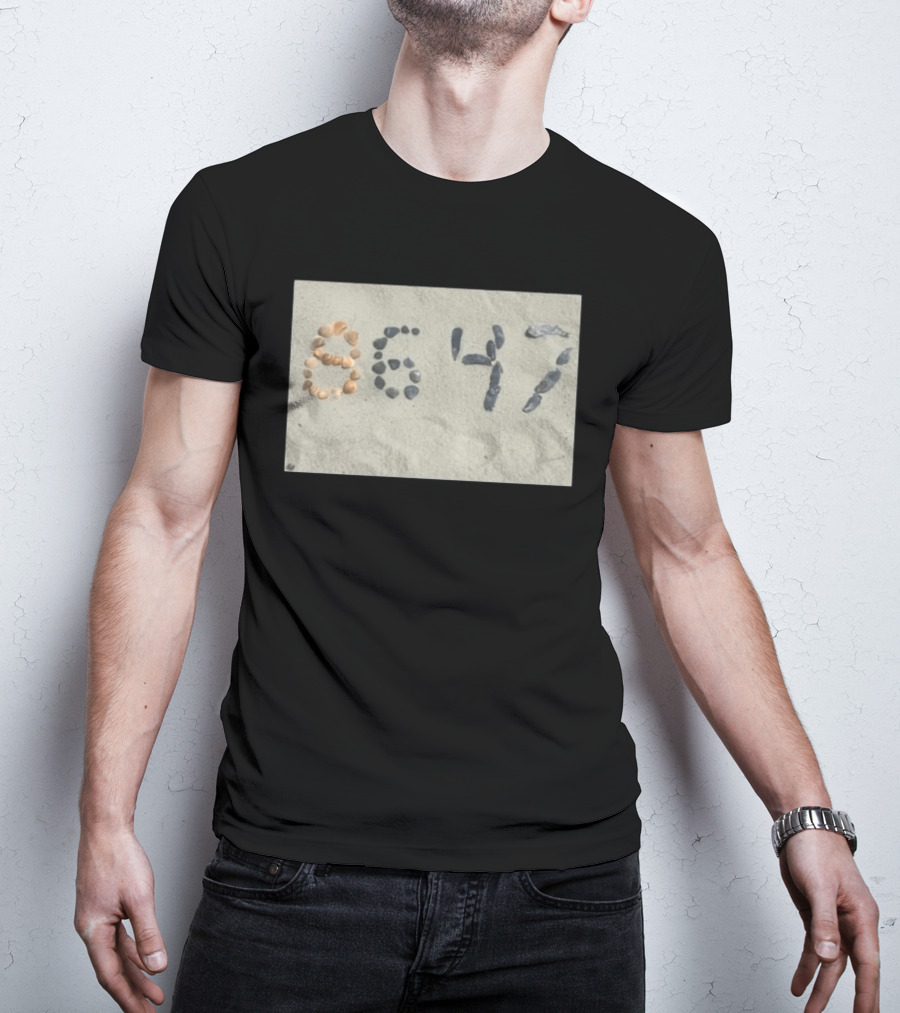 James Comey 8647 Beach Sand Seashell Pebble T-Shirt