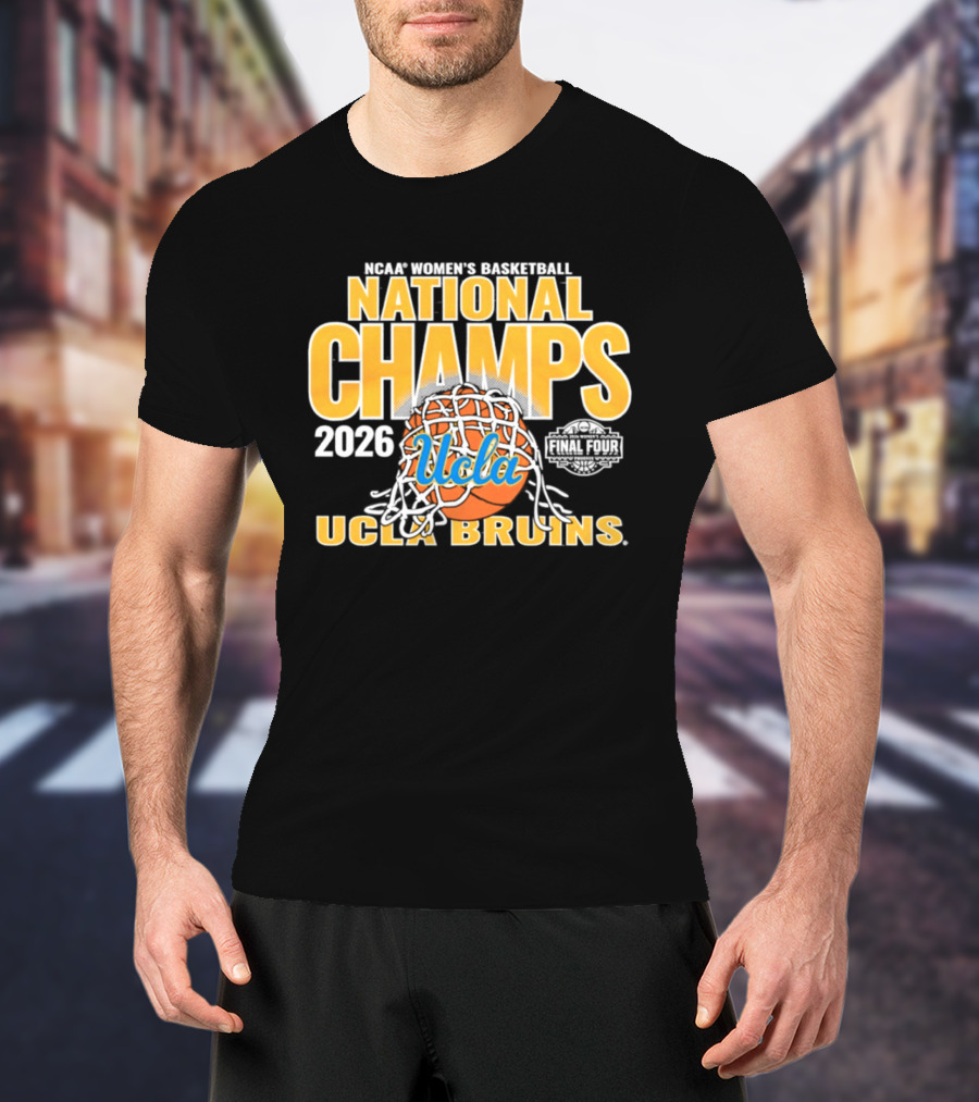 UCLA Bruins 2026 National Champs Women's Basketball T-Shirt