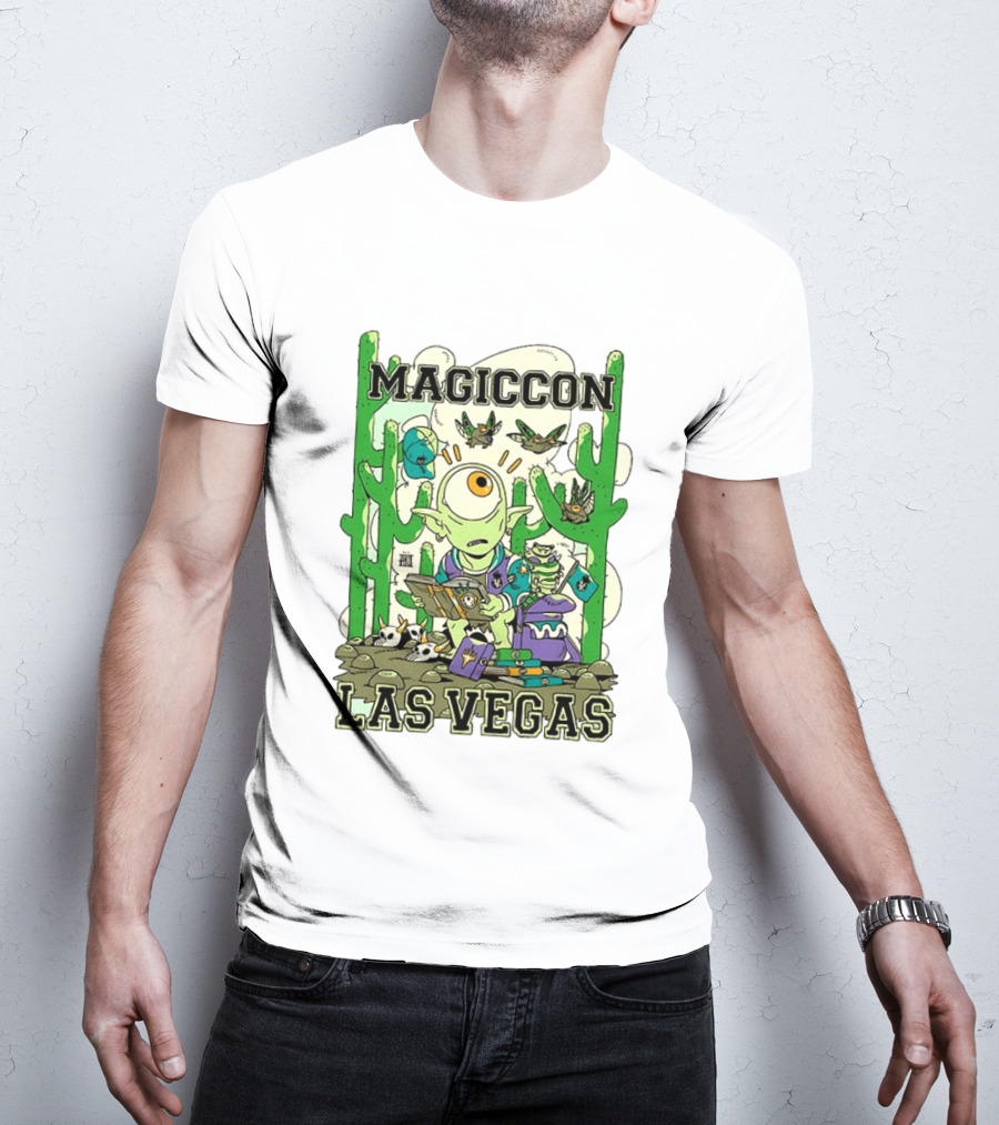 Magiccon Las Vegas One Eyed Alien Cactus Adventure T-Shirt