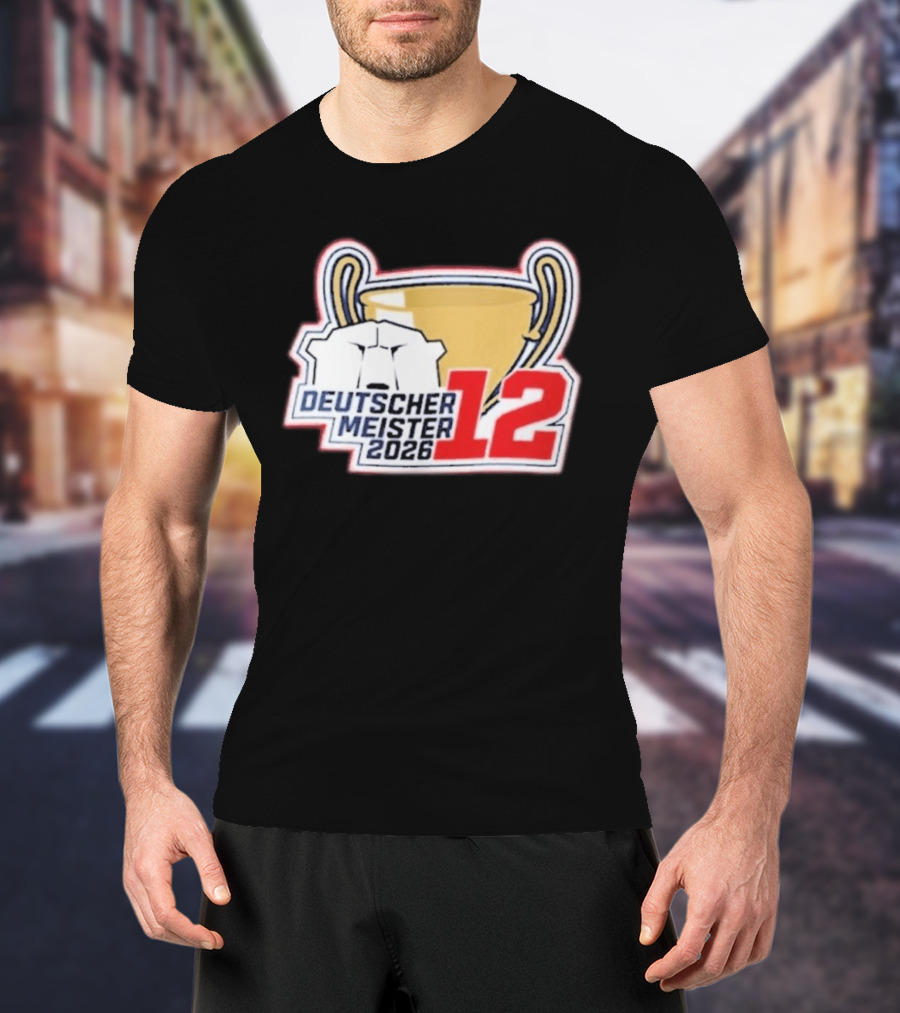 Eisbären Berlin Deutscher Meister Trophy 2026 12 T-Shirt