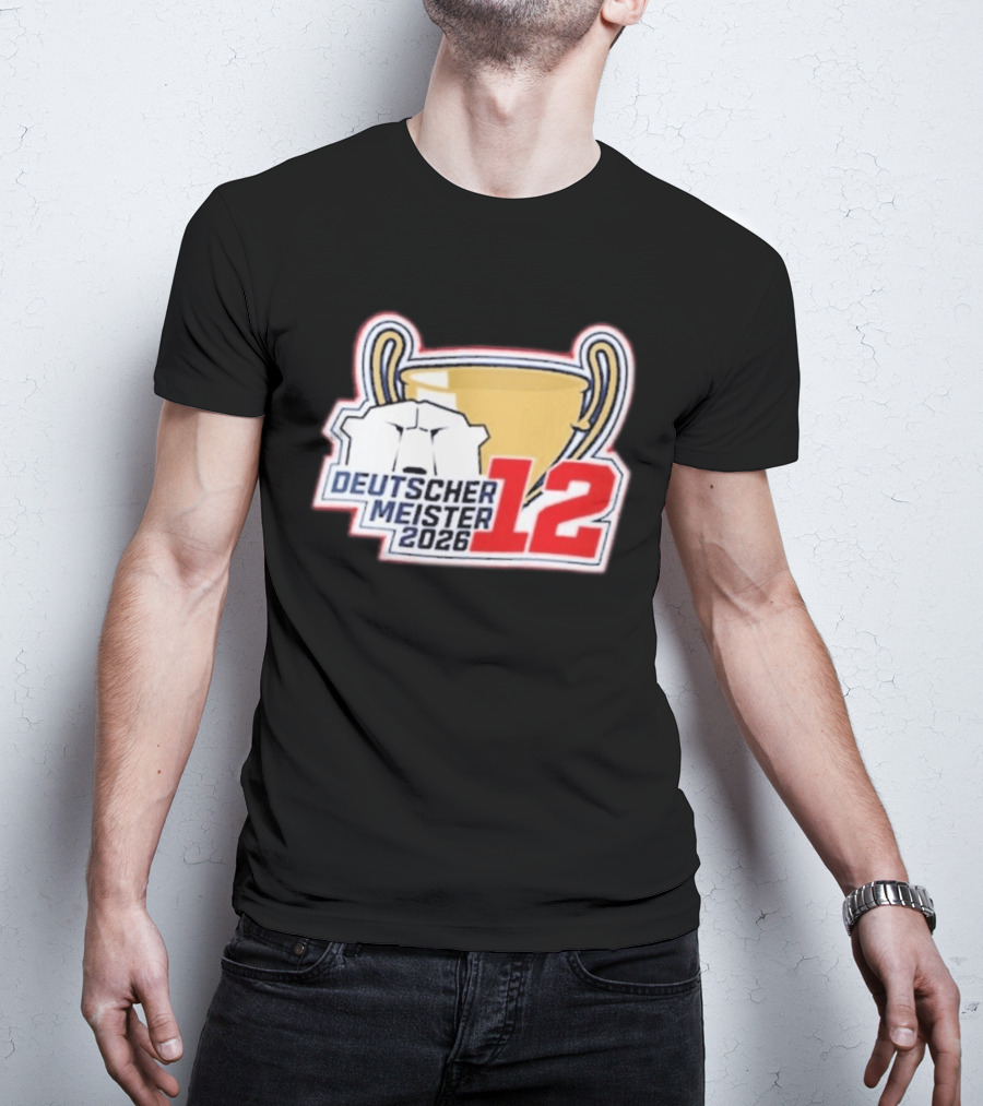 Eisbären Berlin Deutscher Meister Trophy 2026 12 T-Shirt