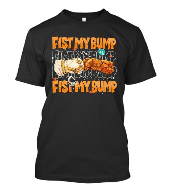 Fist My Bump Grace And Rocky Cartoon Style Fist Bump T-Shirt