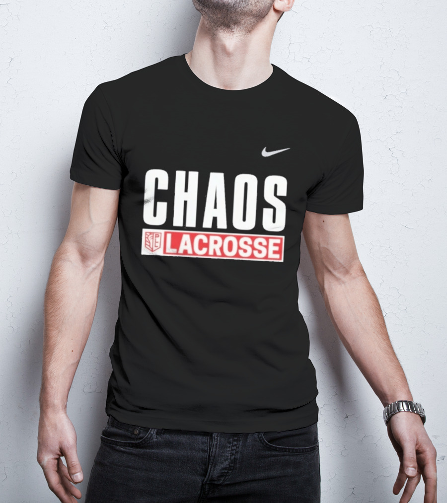 Carolina Chaos Nike Dri FIT Block Lacrosse Nike Swoosh T-Shirt