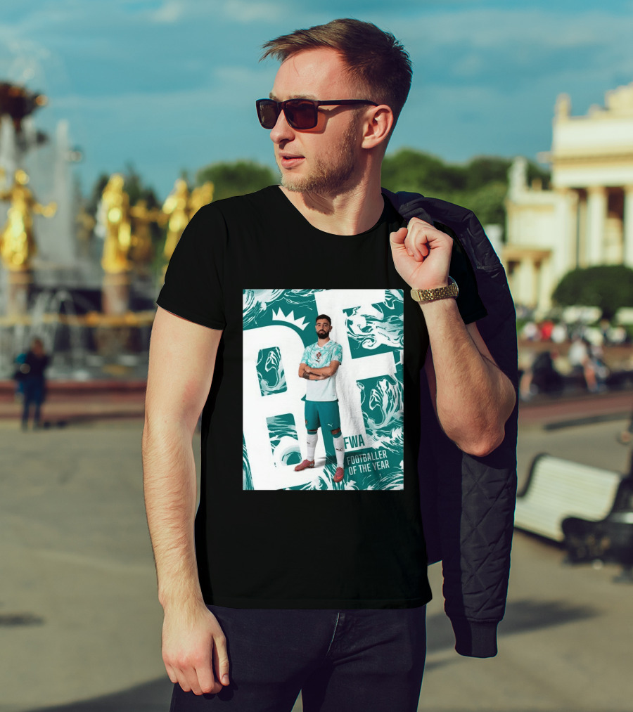 FWA Footballer Of The Year Portuguese Bruno Fernandes T-Shirt