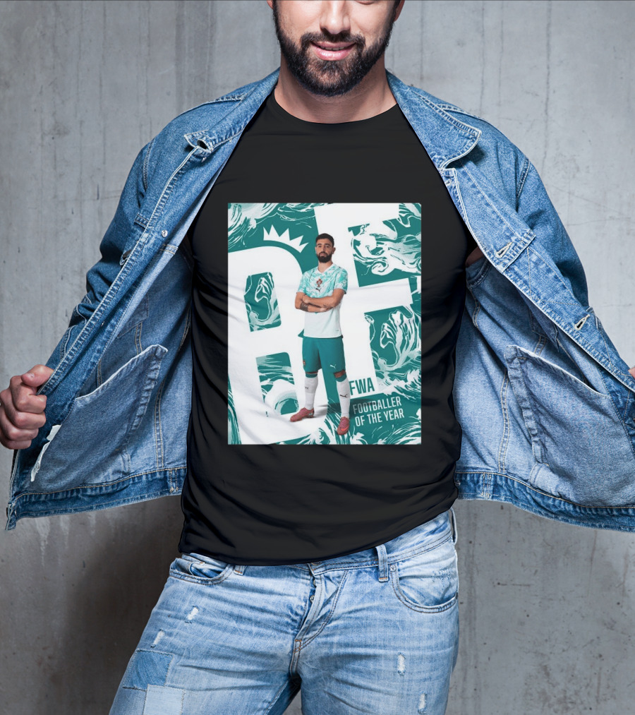 FWA Footballer Of The Year Portuguese Bruno Fernandes T-Shirt