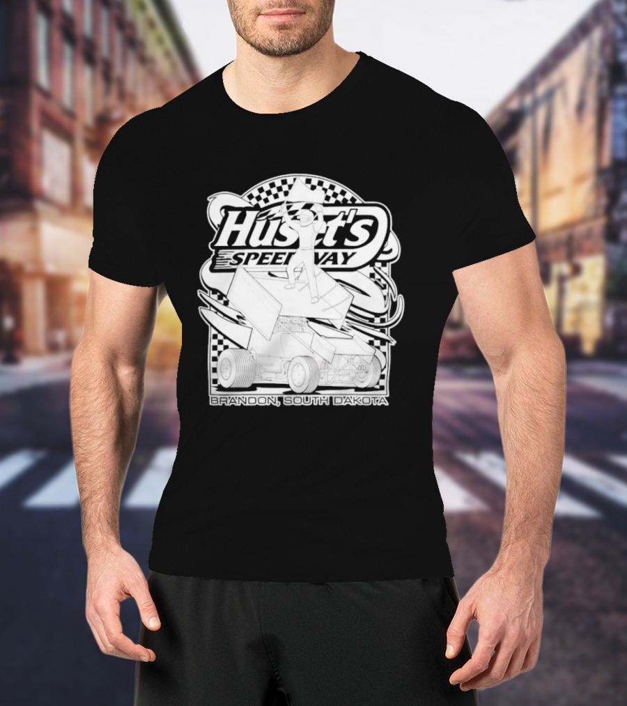 Huset's Speedway Brandon South Dakota Racing Merchandise T-Shirt