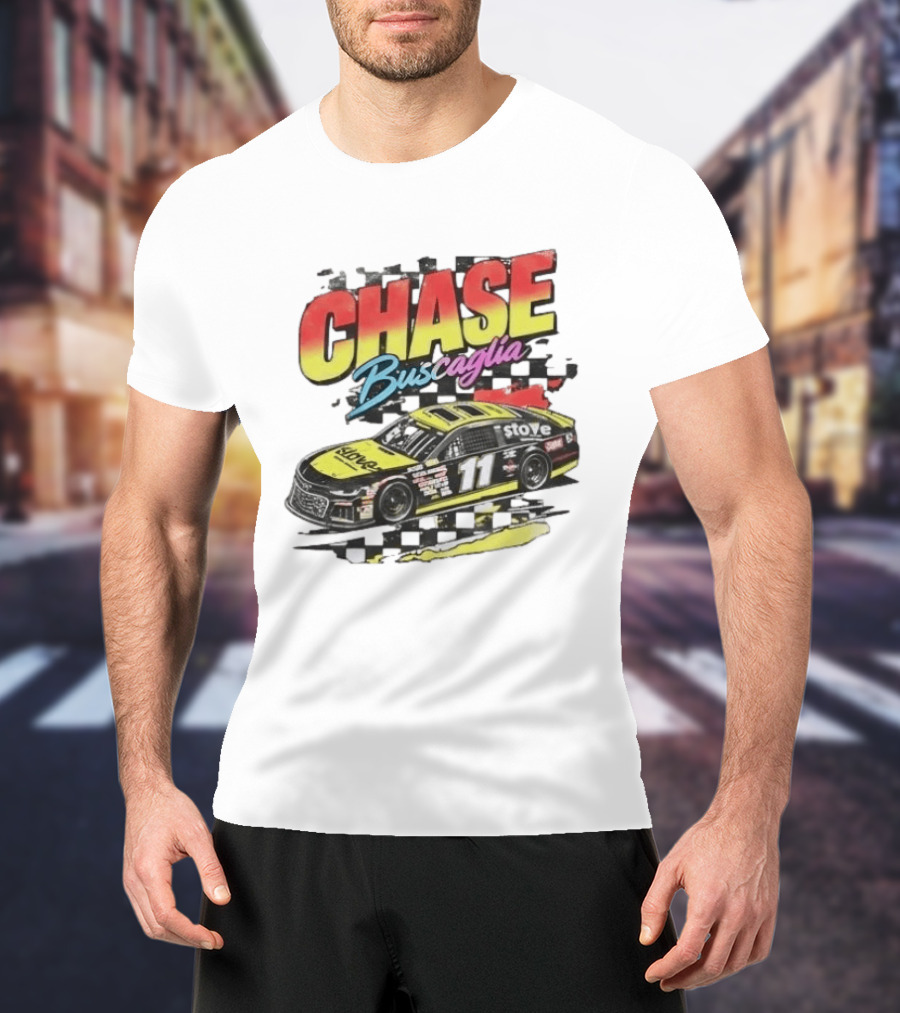 Chase Buscaglia Race Car Driver 11 Stove Philly Racing T-Shirt