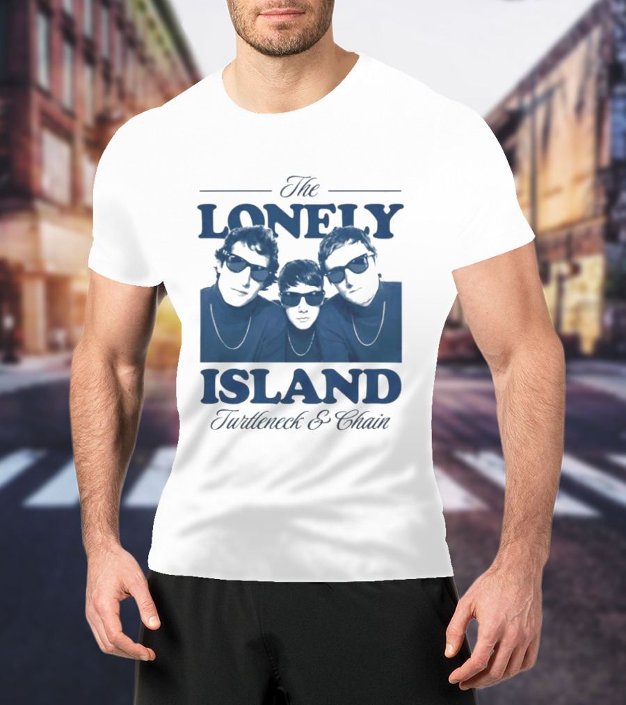 The Lonely Island Turtleneck & Chain Trio Faces T-Shirt