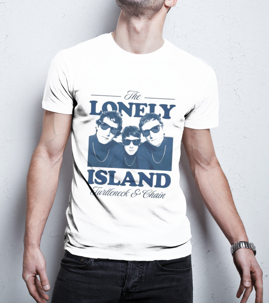 The Lonely Island Turtleneck & Chain Trio Faces T-Shirt