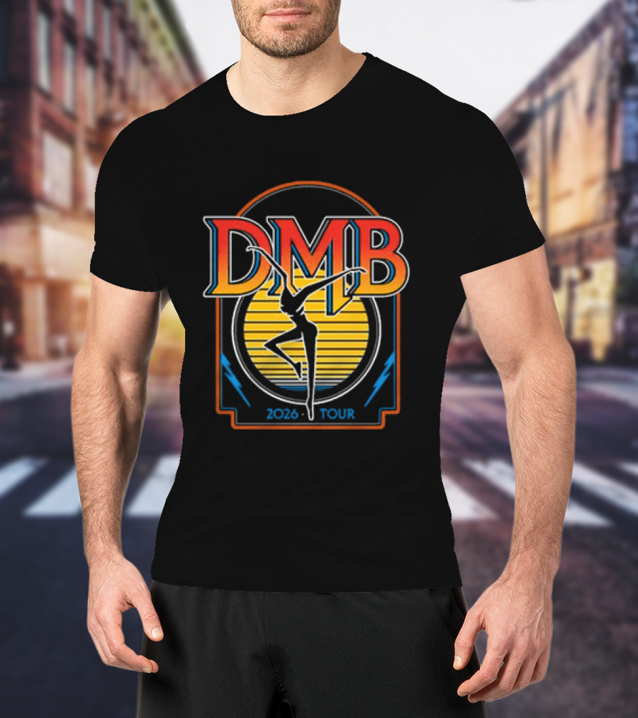 Dave Matthews Band DMB 2026 Tour Dancing Figure T-Shirt