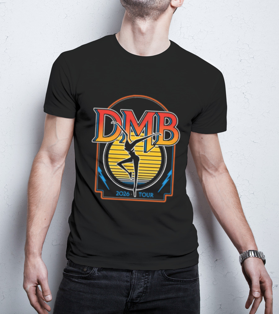 Dave Matthews Band DMB 2026 Tour Dancing Figure T-Shirt