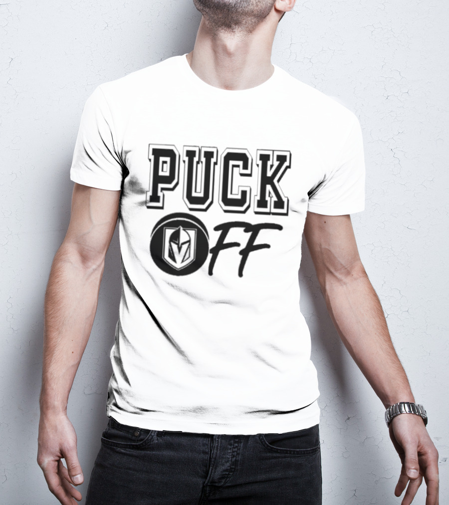 Vegas Golden Knights Puck Off Hockey Fan T-Shirt