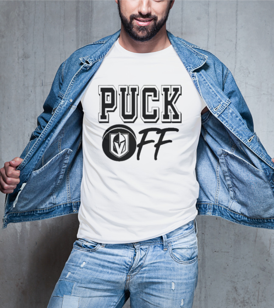 Vegas Golden Knights Puck Off Hockey Fan T-Shirt