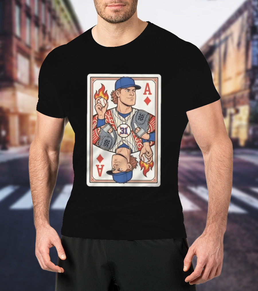 Cam Schlittler Ace Of Diamonds Poker Card Yankees Number 31 T-Shirt