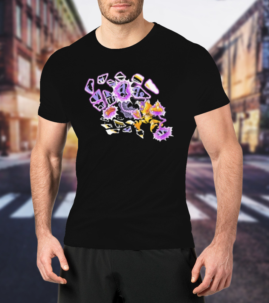 Pokémon Alakazam Psybeam Wizards Collaboration T-Shirt