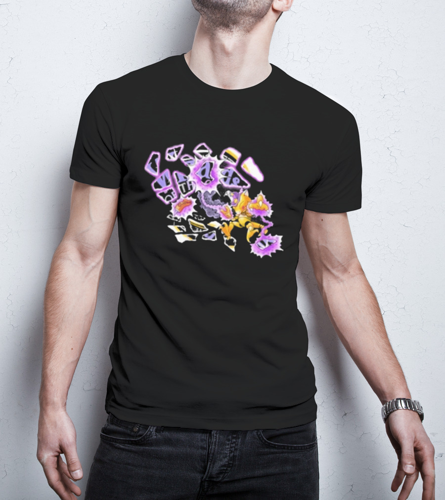Pokémon Alakazam Psybeam Wizards Collaboration T-Shirt