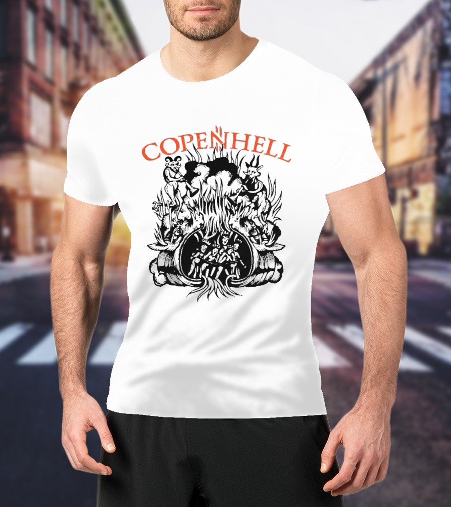 Copenhell Festival 2026 Copenhagen Denmark 24 To 27 June Ye Olde Hell T-Shirt
