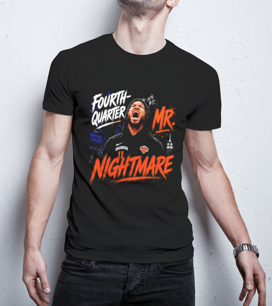 Fourth Quarter Mr. Nightmare New York Knicks T-Shirt