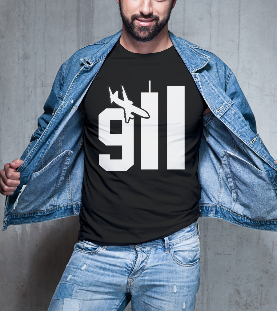 Patriotic 911 Patriot Day Memorial Twin Towers T-Shirt