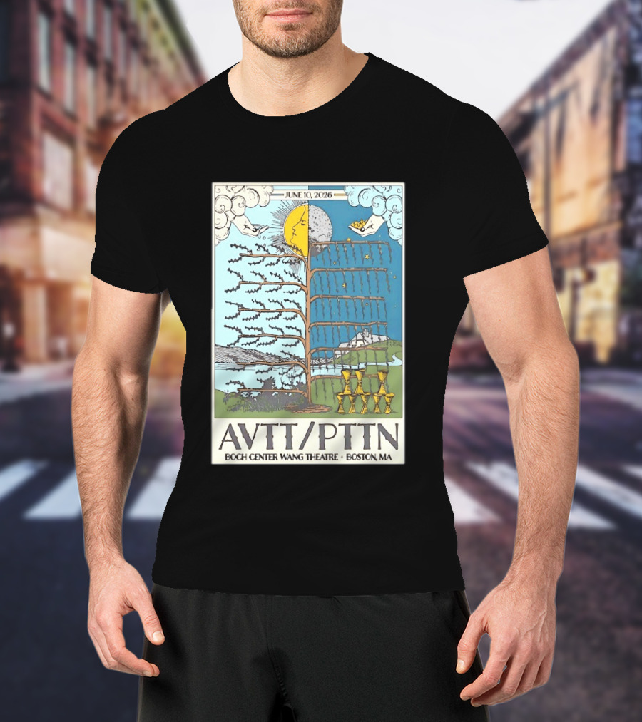 June 10 2026 AVTT PTTN Boch Center Wang Theatre Boston MA Concert T-Shirt