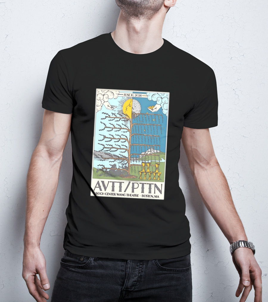 June 10 2026 AVTT PTTN Boch Center Wang Theatre Boston MA Concert T-Shirt