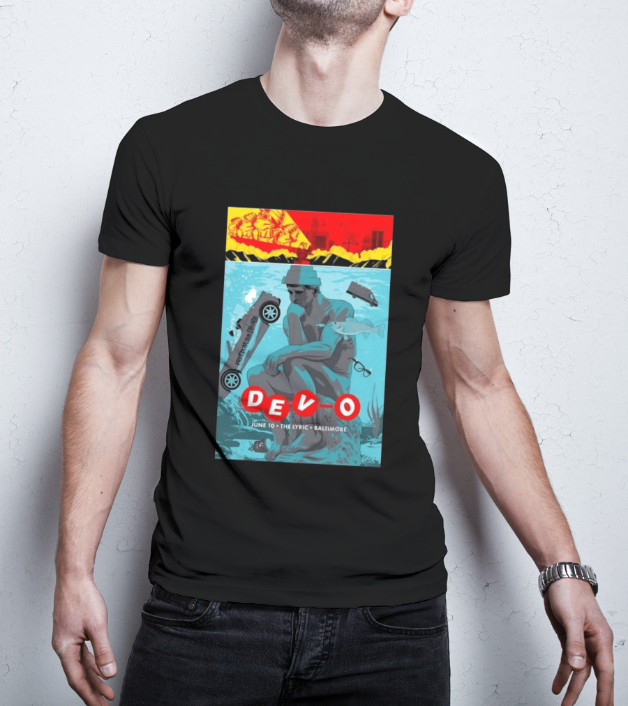 Devo June 10 2026 The Lyric Baltimore Freedom Of Choice T-Shirt
