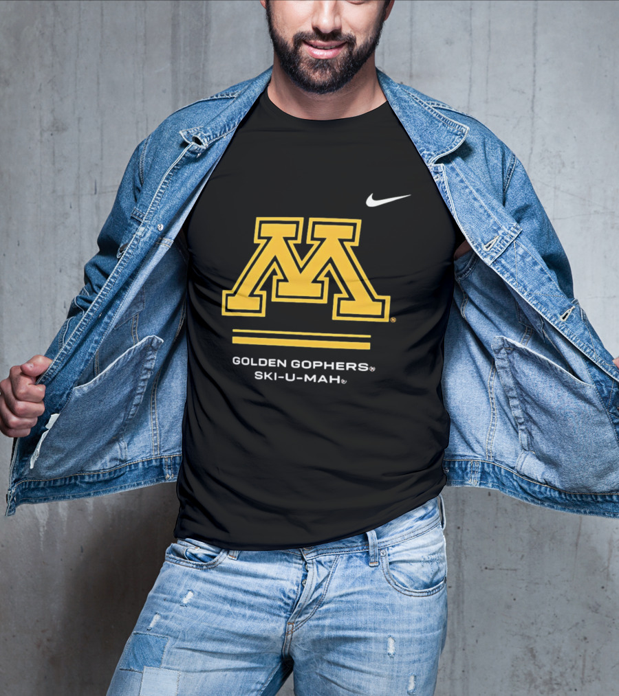 Minnesota Golden Gophers M Ski U Mah Nike T-Shirt
