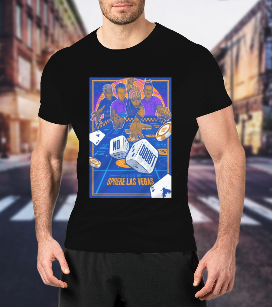 No Doubt June 10 12 13 2026 Sphere Las Vegas Casino T-Shirt