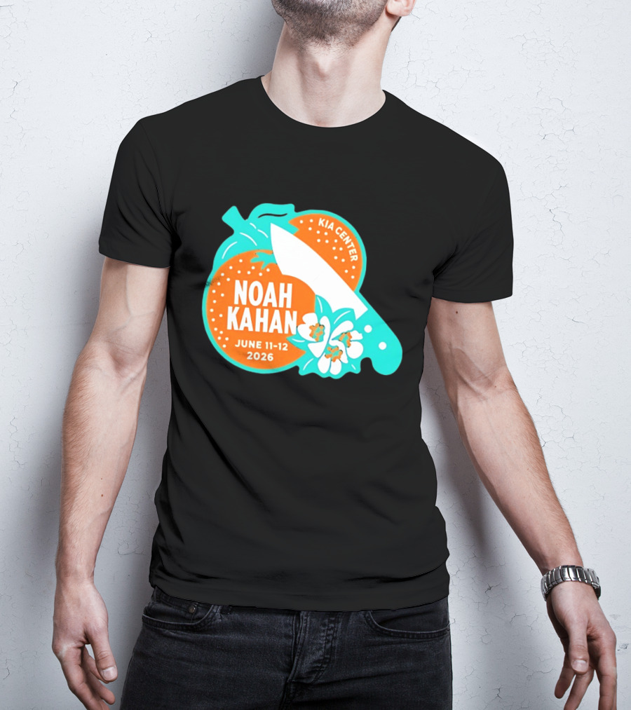 Noah Kahan June 11 12 2026 Kia Center Event Orlando FL T-Shirt