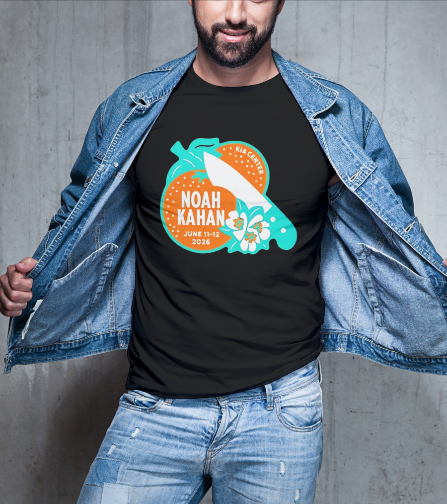 Noah Kahan June 11 12 2026 Kia Center Event Orlando FL T-Shirt