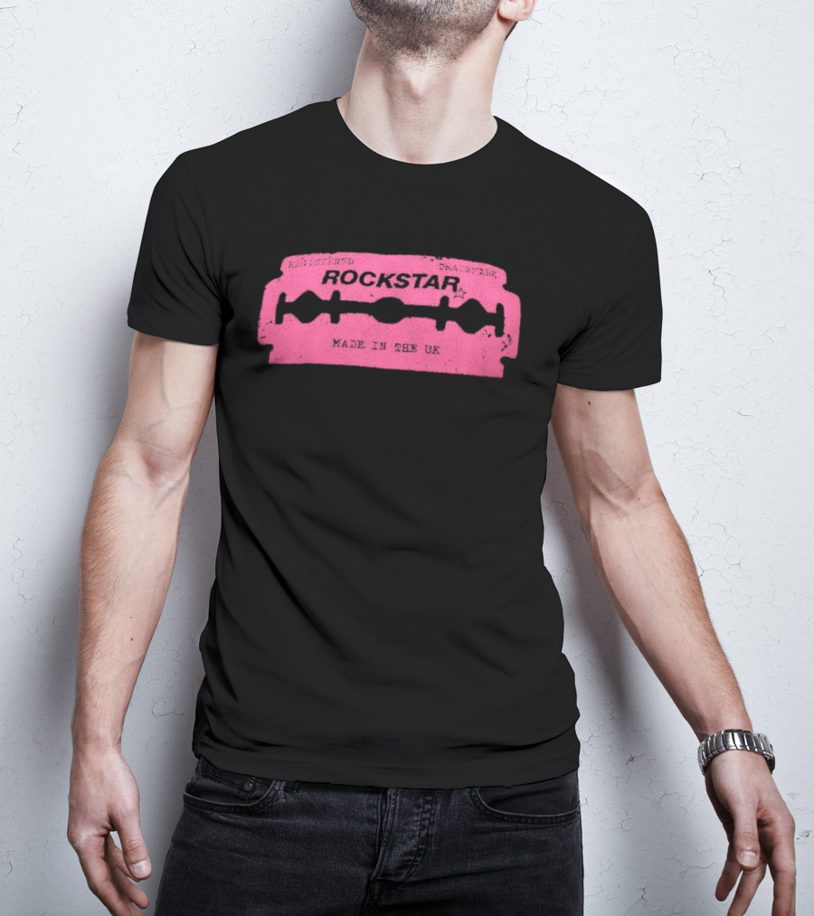 Rockstar Razor Blade Made In The UK T-Shirt